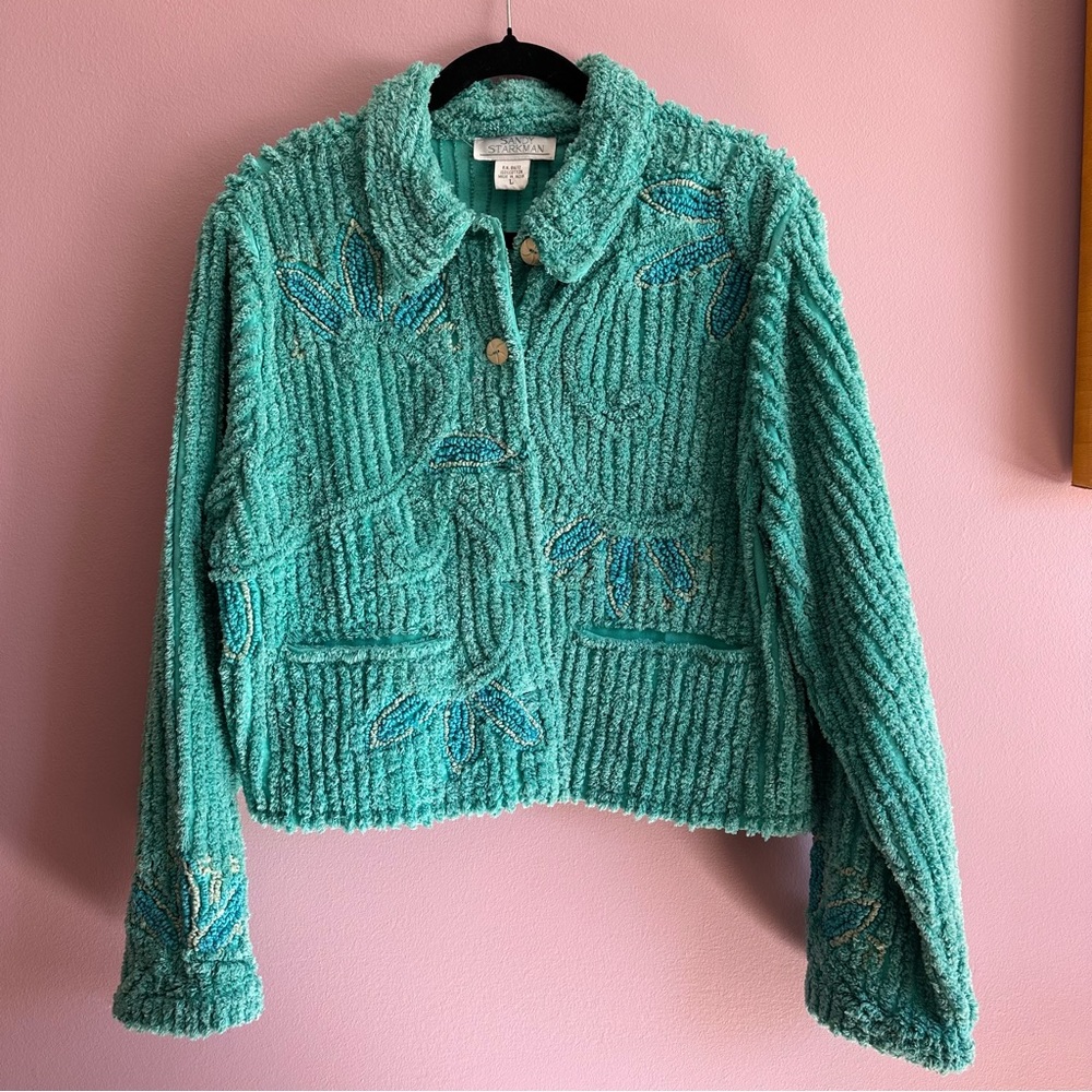 Vintage Sandy Starkman Chenille Jacket